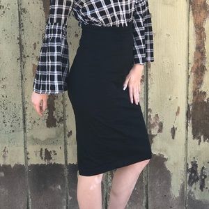 Black Pencil Skirt